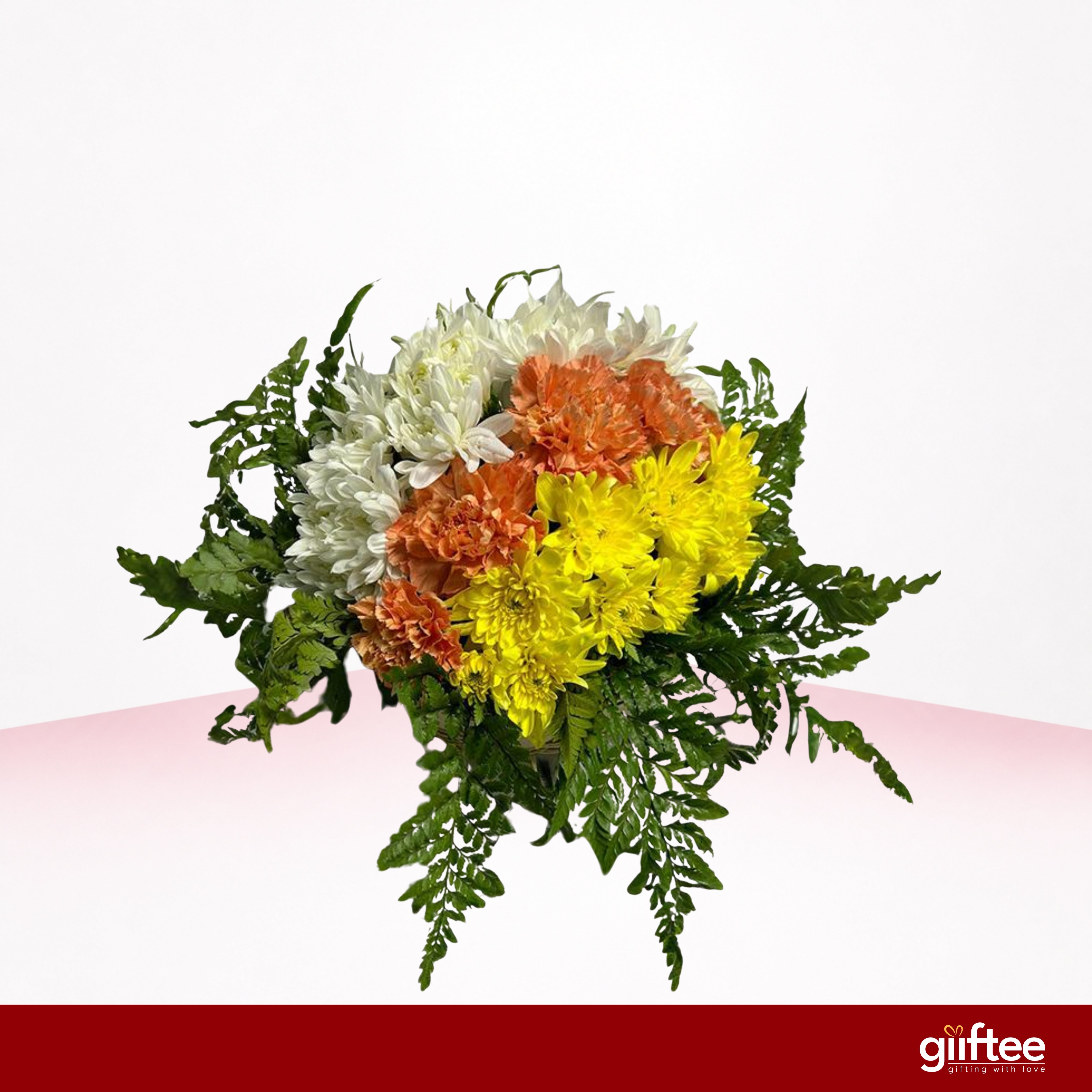 Golden Twilight Chrysanthemums