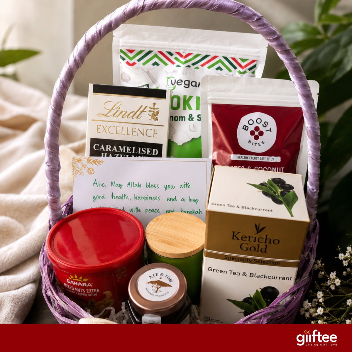 Wellness & Tea Gift Basket