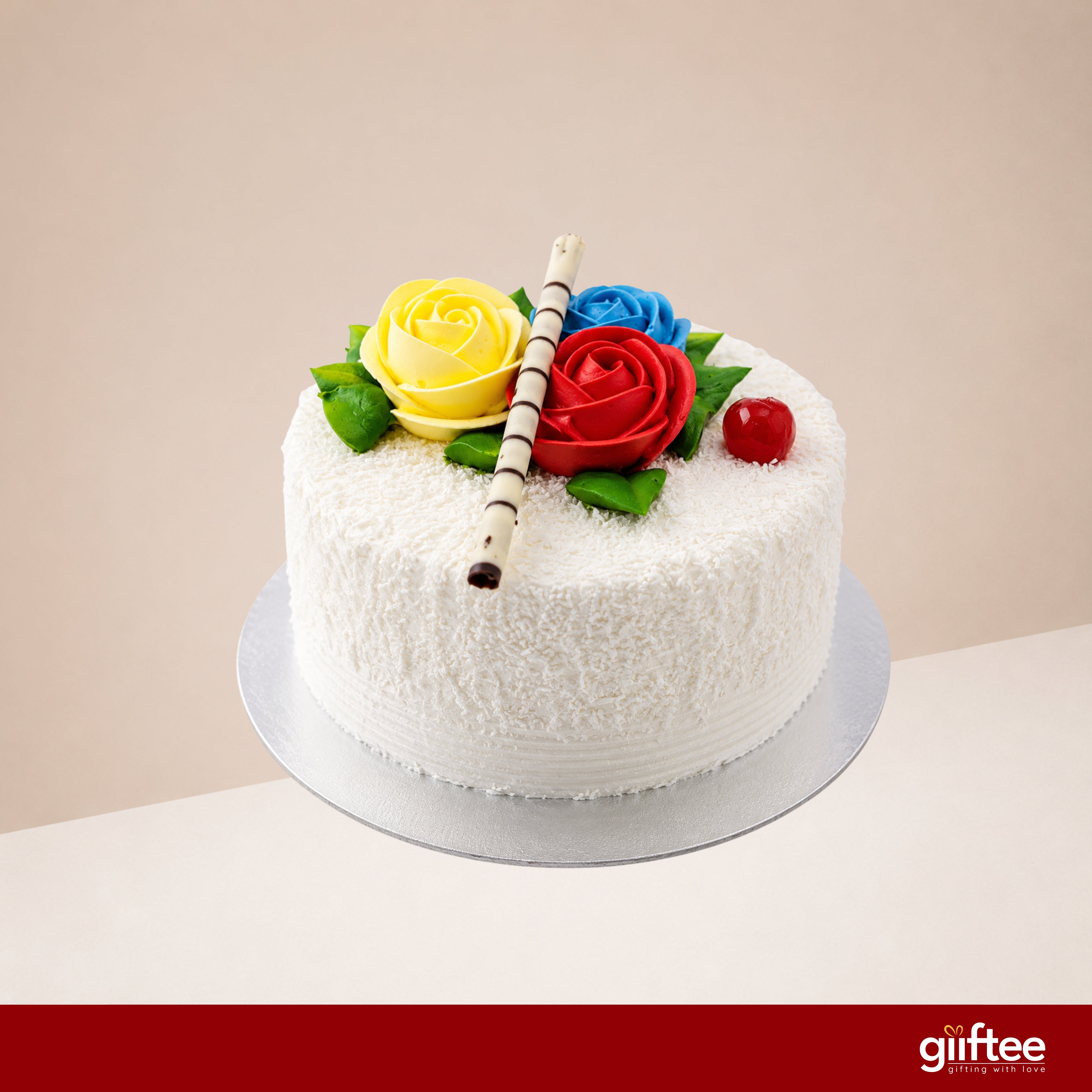 Roses Celebration Cake