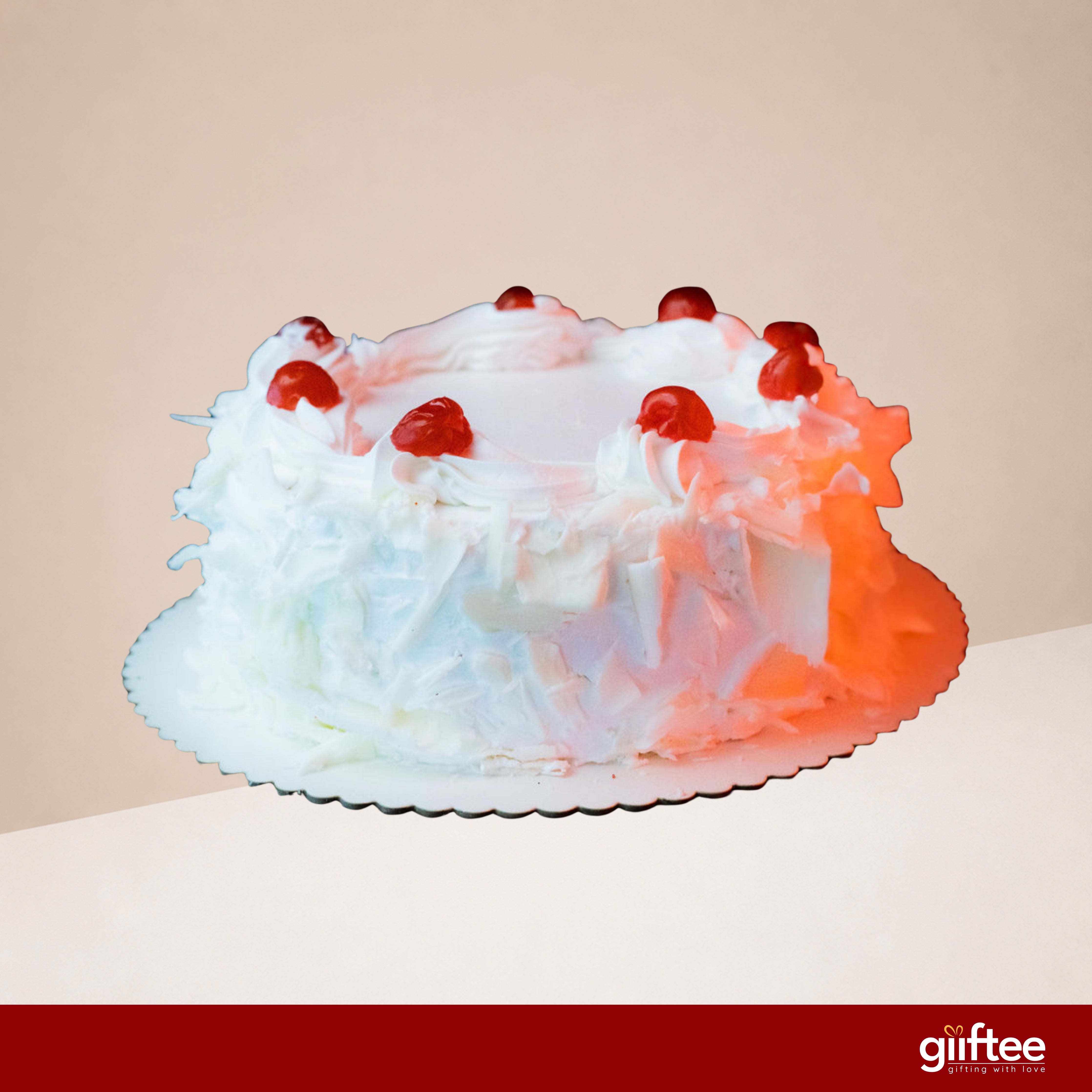 White Forest Cake