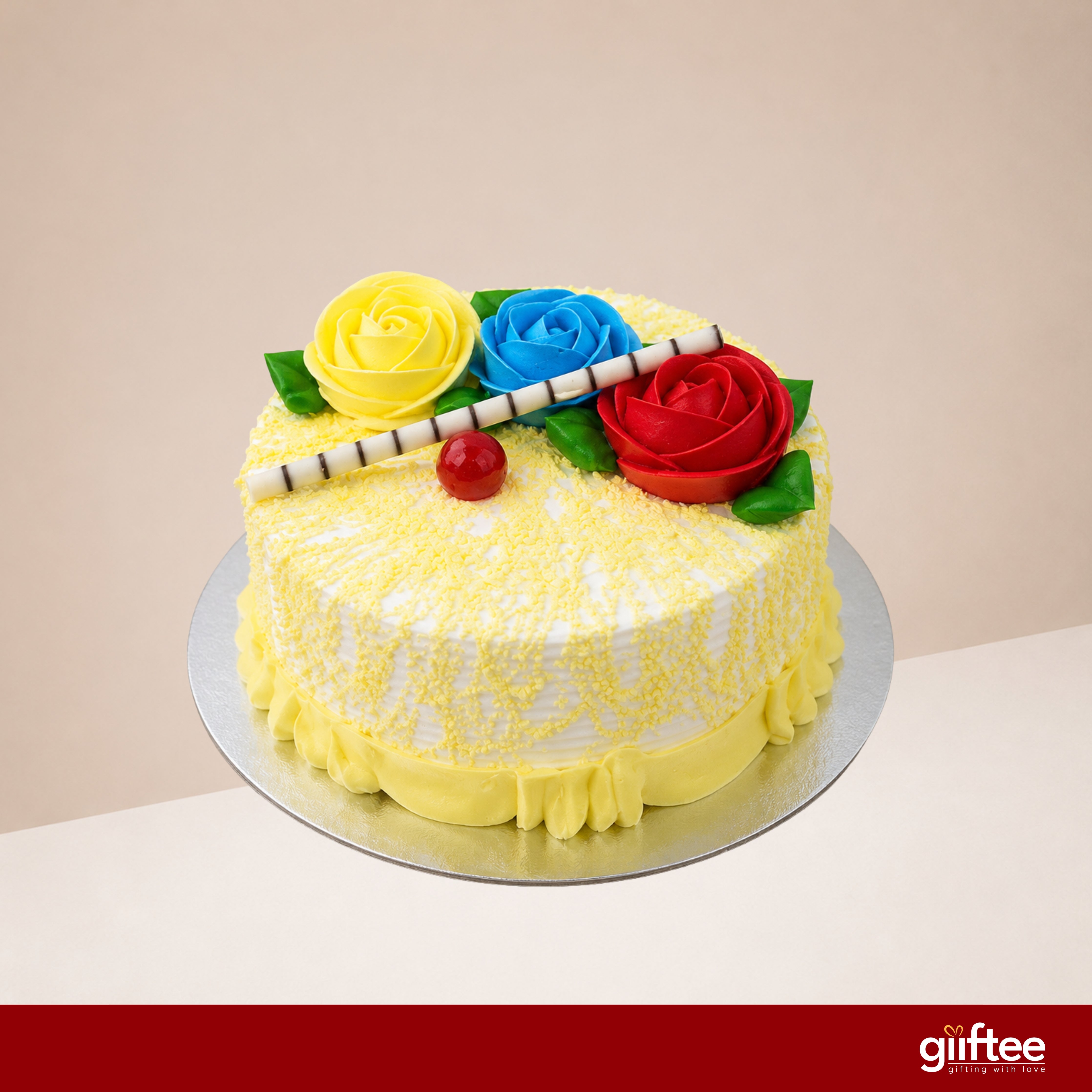 Colorful Celebration Cake