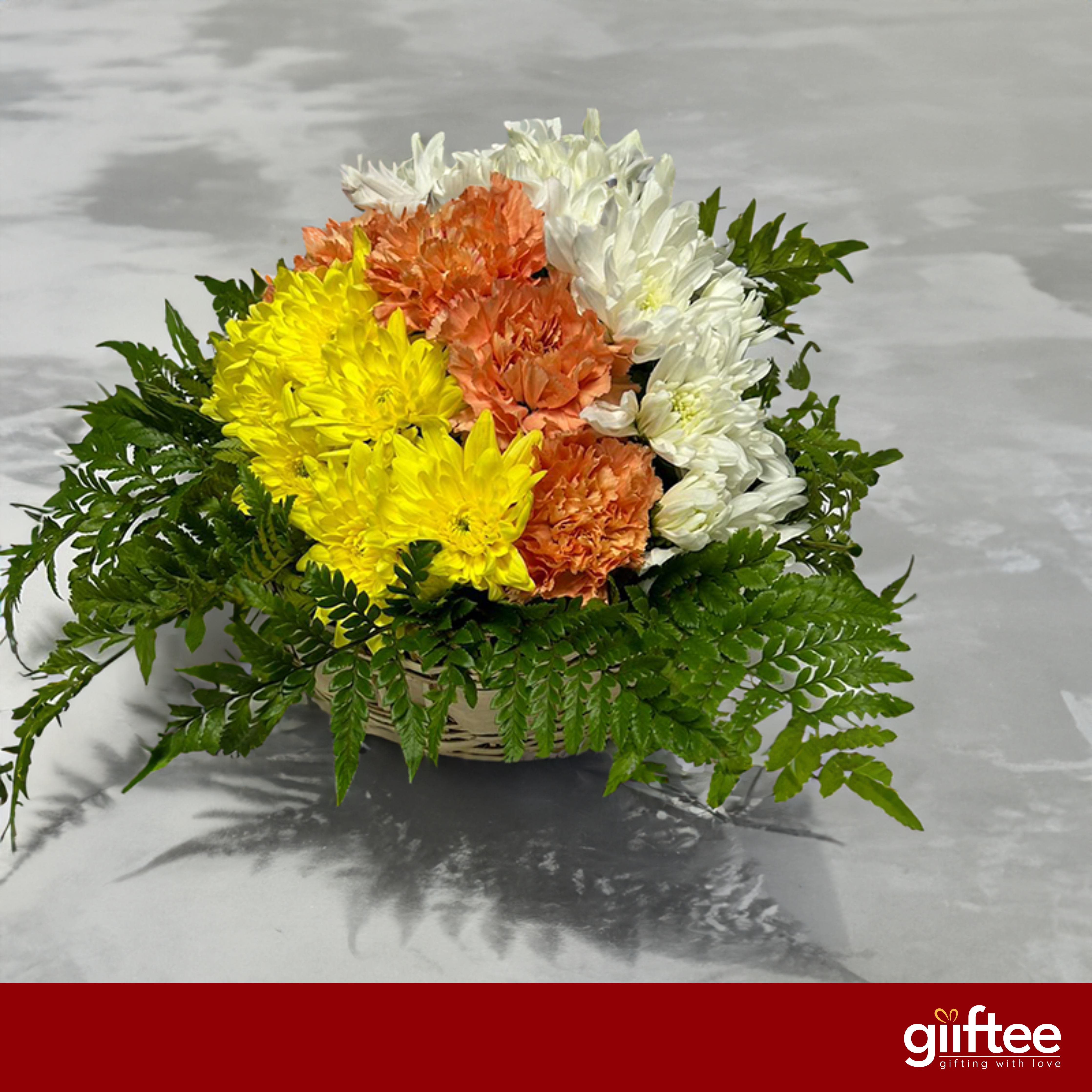 Golden Twilight Chrysanthemums