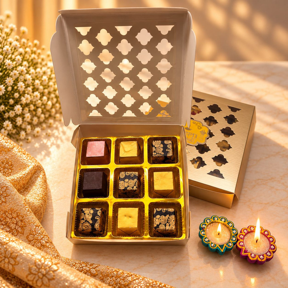 Sunehri Chocolate Box